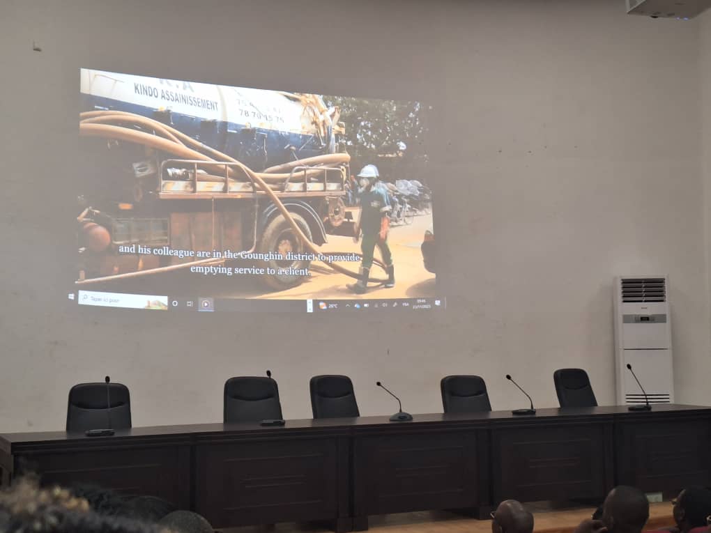 Burkina/Assainissement : Projection de deux documentaires visant à sensibiliser et à mobiliser les décideurs