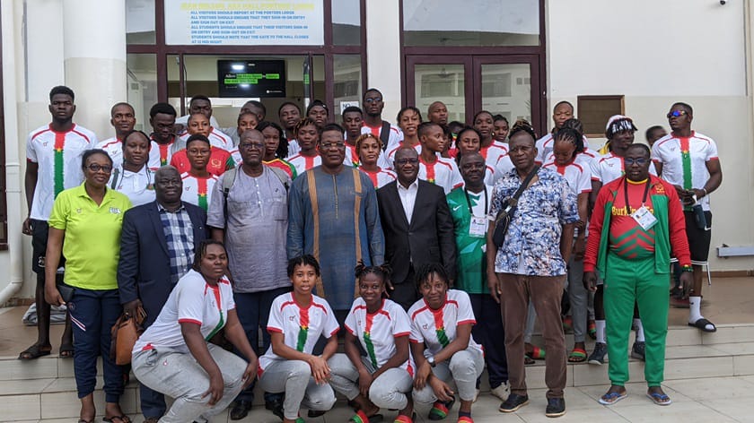 13es Jeux africains au Ghana : L’ambassadeur du Burkina s’imprègne des conditions d’hébergement des athlètes burkinabè