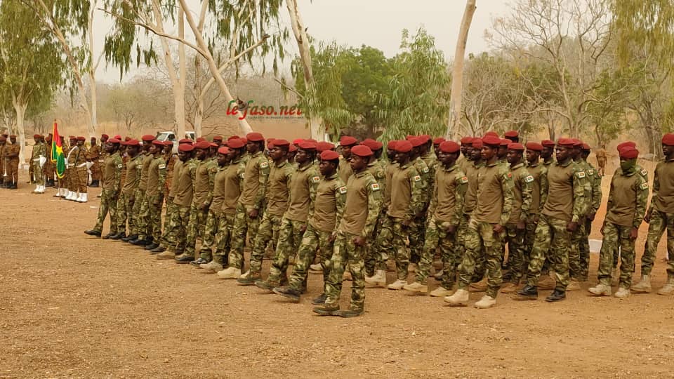 Burkina/Lutte contre l’insécurité : Une soixantaine de commandos prêts à servir