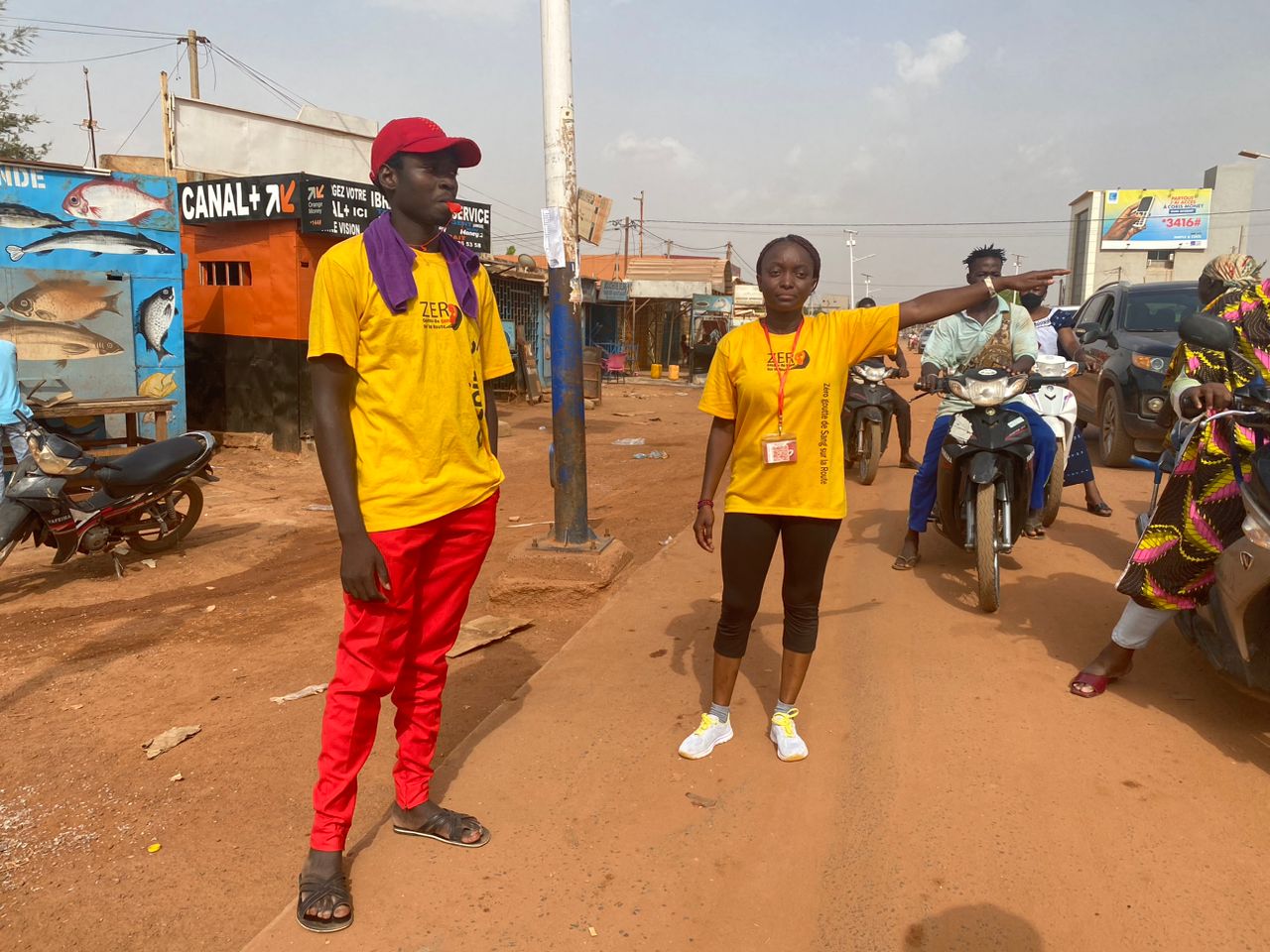 Burkina/ Ramadan 2024 : L’association zéro goutte de sang sur la route apporte sa contribution en régulant la circulation 