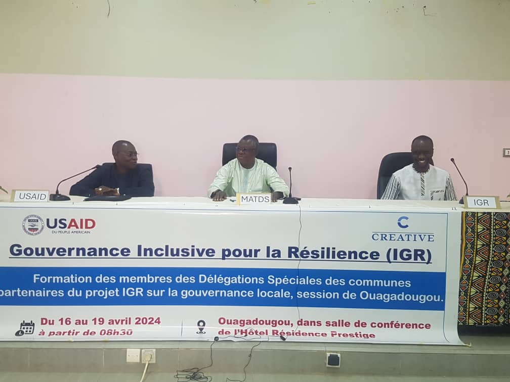 Gouvernance inclusive locale : Le projet IGR forme les délégations spéciales de ses communes partenaires