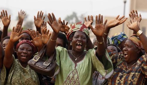 Togo : Des femmes font la 