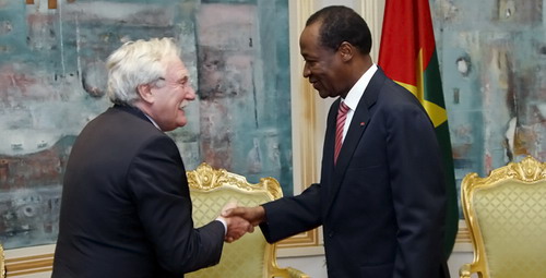 Crise malienne : Le représentant spécial de Holande pour le Sahel salue les efforts de Blaise Compaoré