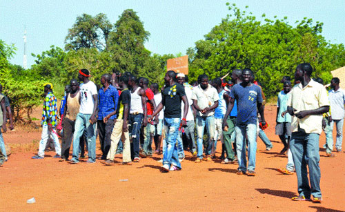 Commune rurale de Saaba :  Un groupe de jeunes s’oppose à un cross populaire