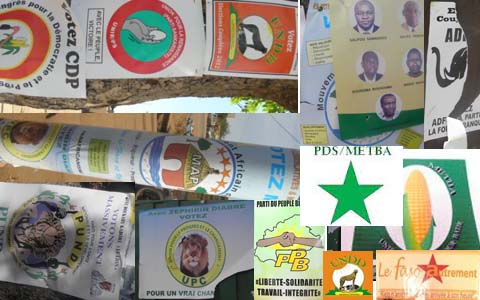 Elections couplées du 02 décembre : La guerre des affiches bat son plein à Ouaga