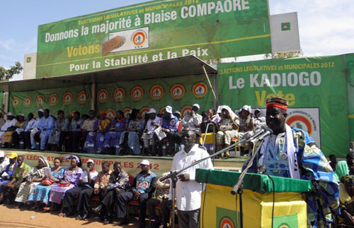 La campagne CDP au Kadiogo : Les chefs coutumiers à l’honneur
