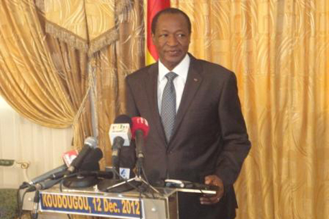 Blaise Compaoré : « La démission du Premier ministre malien ne doit pas nous poser des difficultés particulières dans la médiation »
