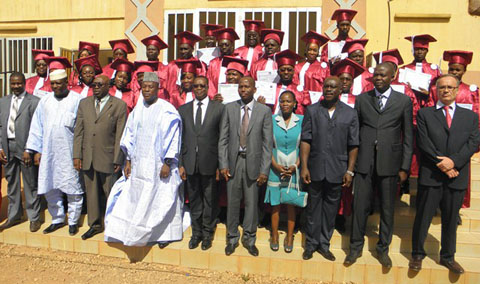Université Ouaga II : sortie de promotion de cadres de haut niveau