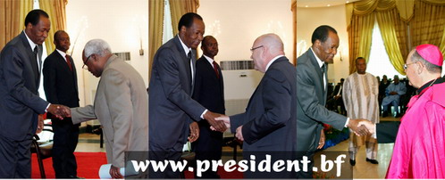 Voeux du corps diplomatique au Président du Faso : Toujours disponible aux côtés du Burkina