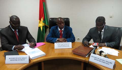 Ministère de la santé : Léné Sebgo remplace Adama Traoré