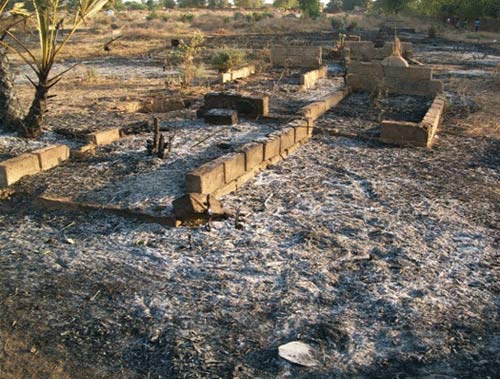 Arrondissement n°4 de Ouagadougou : Le cimetière de Tanghin incendié