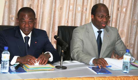 Burkina Faso-Côte d’Ivoire : Djibrill Bassolé et Charles Koffi Diby font le point de la coopération