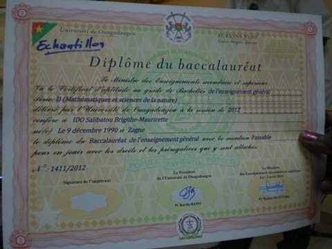 Sécurité des diplômes : Un nouveau formulaire pour le Baccalauréat burkinabè