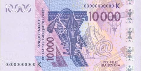 Des faux billets de 10 000 francs en circulation
