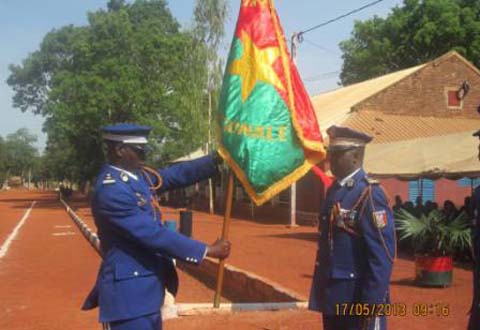 Ecole nationale des sous-officiers de gendarmerie : Le capitaine Koudbi Florian Théophile Tago aux commandes