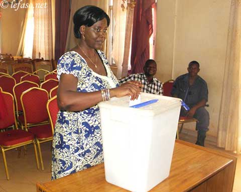 Elections sénatoriales à Ouaga : Votes sans incident dans l’ensemble