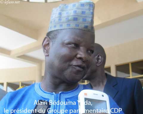 Journées parlementaires du Groupe CDP à Bobo : « On peut ne pas nous aimer, mais on ne peut pas ne pas voir  ce qui existe… », dixit Alain Bédouma Yoda 