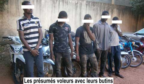               Bobo : Des présumés voleurs et un faux militaire ‘’gourounga’’ aux arrêts