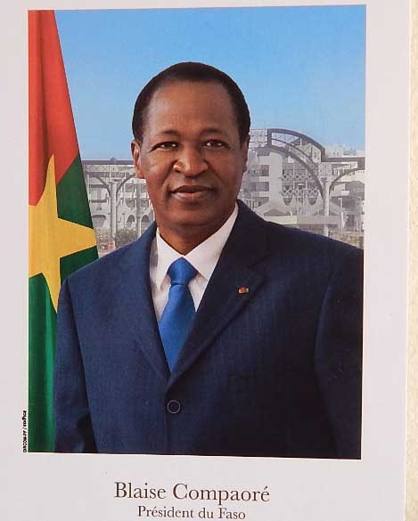 Présidence du Faso : Et voici la nouvelle photo officielle de Blaise Compaoré 