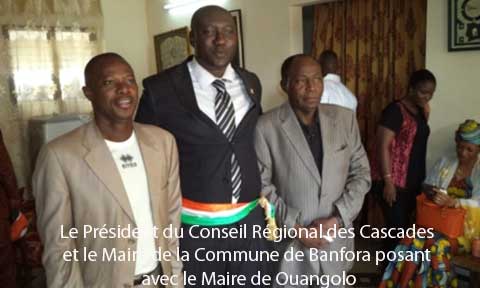 Investiture  maire de Ouangolodougou : La région des Cascades fortement représentée