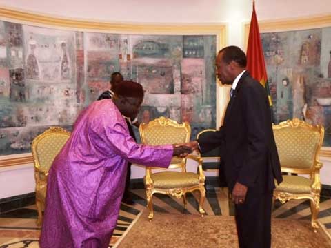 Un émissaire du Président gambien chez Blaise Compaoré