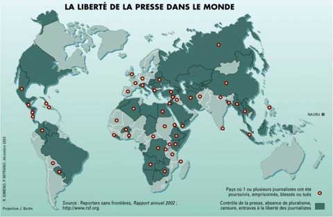Liberté de la presse : Le Burkina recule de six places