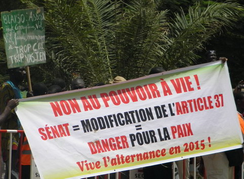 Démocratie au Burkina : Quand on dénie aux institutions leur légitimité