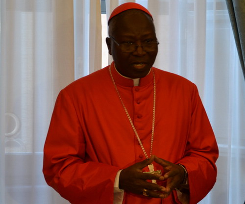 Les premiers mots du cardinal Philippe Ouédraogo