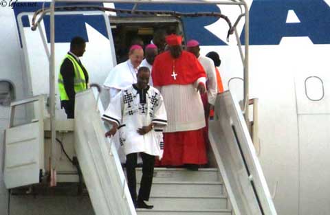 Religion : le Cardinal Philippe Ouédraogo de retour à Ouagadougou