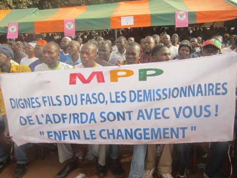 Meeting du MPP à Bobo : Coulisses et quelques réactions de militants
