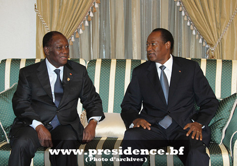 Le Président du Faso effectue une visite d’amitié et de travail à Abidjan, en Côte d’Ivoire