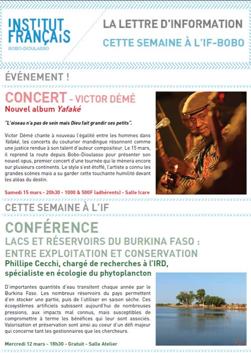Concert :  Victor DEME Nouvel Album Yafaké