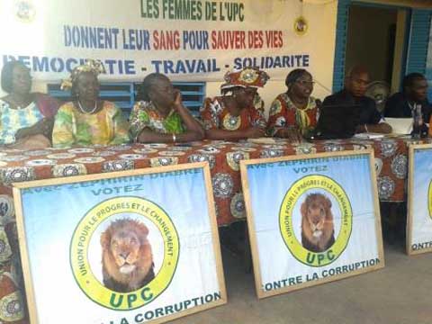 8 mars 2014 Bobo : Les femmes de l’UPC  se sont mises en marge des djanjoba