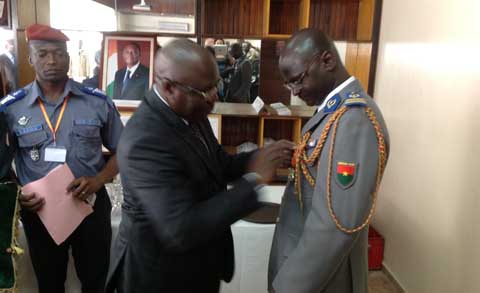  Colonel Boureima Ouédraogo,    élu dans l’ordre national de côte d’ivoire