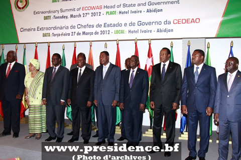 Blaise COMPAORE à la 44e session ordinaire de la CEDEAO à Yamoussoukro