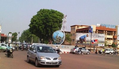 Circulation à Ouagadougou, un 