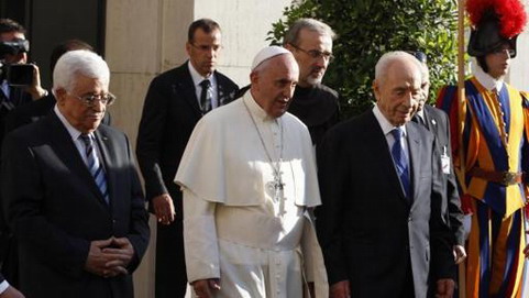 Rencontre inédite au Vatican entre Israéliens et Palestiniens