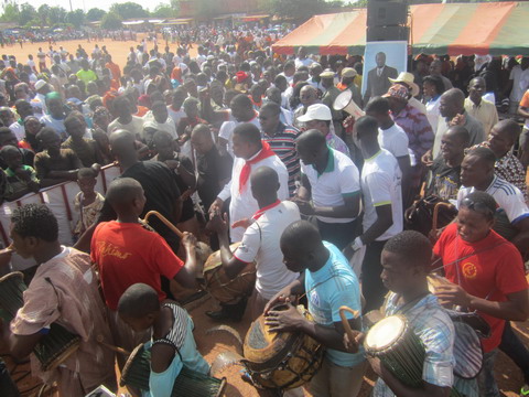 Bobo-Dioulasso : Les jeunes du CDP réclament la candidature de Blaise Compaoré 