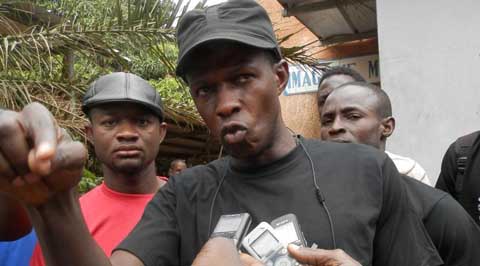  Kaba Diakité, coordonnateur du Balai Citoyen à Bobo à propos du bébé piétiné par les CRS : « On n’avait pas la bonne information »
