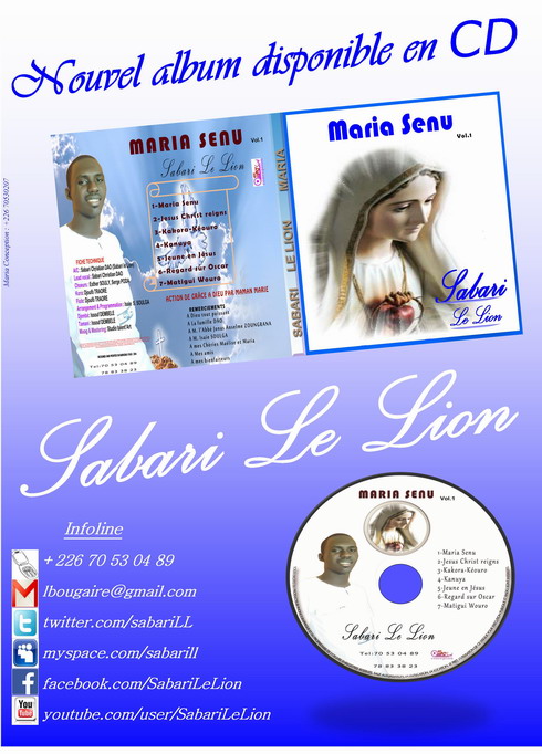 « Maria Senu », le premier album de <i>Sabari Le Lion</i>