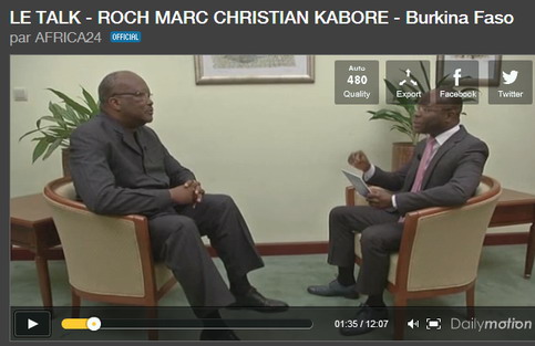Propos de Roch Marc Kaboré sur Africa 24 : La diaspora de France recadre le leader du MPP  