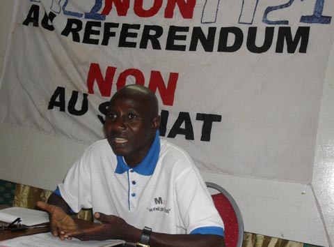 Marcel Tankoano, président du M21 : « Le peuple a déjà rejeté le referendum au même titre que le sénat »