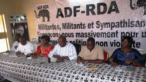 Dialogue politique : Le MPP discute de la situation politique avec l’ADF-RDA