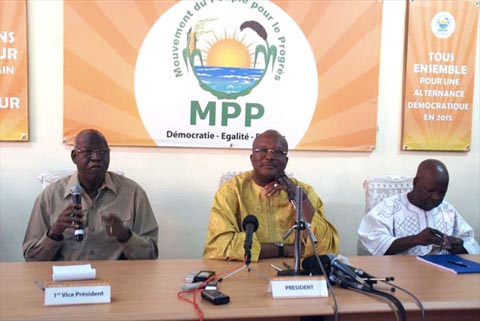 Rentrée politique du MPP : l’alternance démocratique en 2015 au menu des échanges