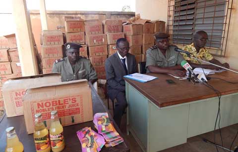 Boissons frelatées : 7 200 bouteilles de jus saisies par la Police municipale de Ouaga