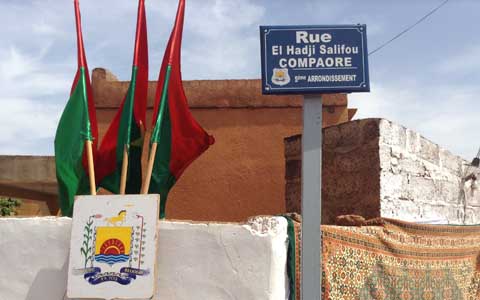 Commune de Ouagadougou : Feu El Hadj Salifou Compaoré a désormais une rue qui porte son nom 