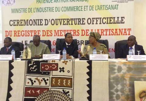 Artisanat : Le Burkina dispose désormais d’un registre des métiers de l’artisanat