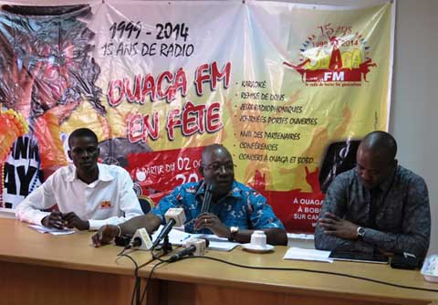 Médias : Ouaga FM fête ses 15 ans