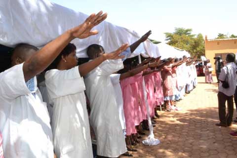 Santé : 569 agents de santé de l’école privée Sainte Edwige  prêtent serment