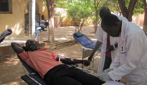 La Croix-Rouge burkinabè lance une campagne de collecte de sang
